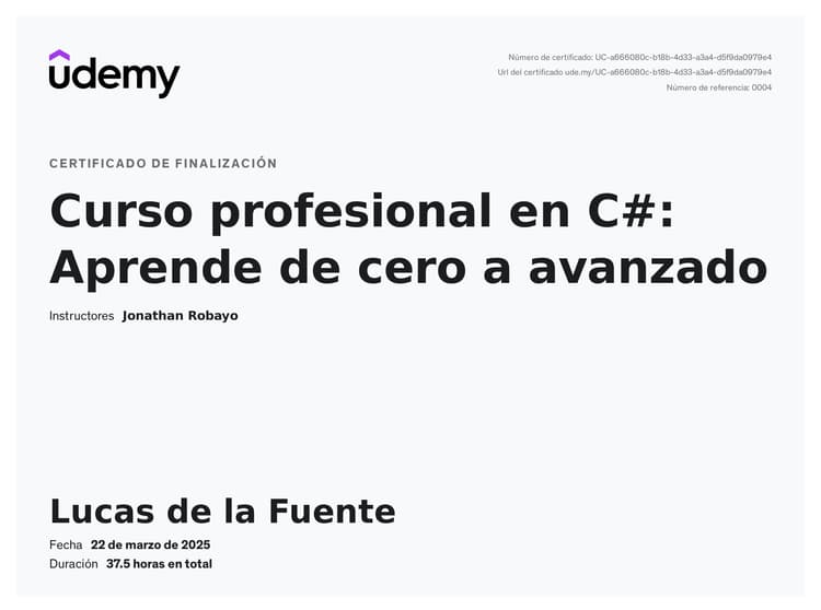 Imagen del certificado no encontrada